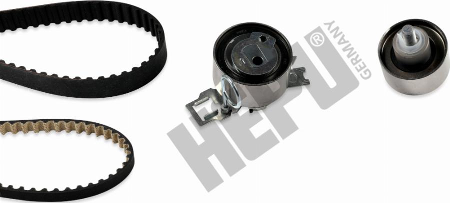 Hepu 20-2196XT - Kit cinghie dentate autozon.pro