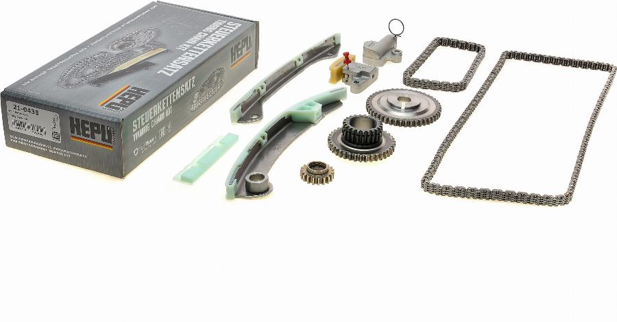 Hepu 21-0435 - Kit catena distribuzione autozon.pro