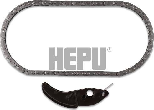 Hepu 21-0506 - Kit catene, Azionamento pompa olio autozon.pro