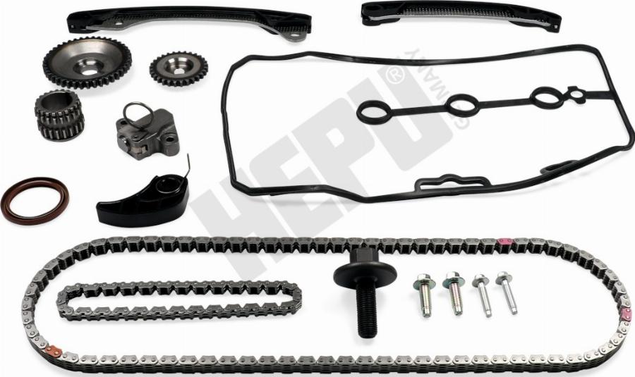 Hepu 21-0646 - Kit catena distribuzione autozon.pro