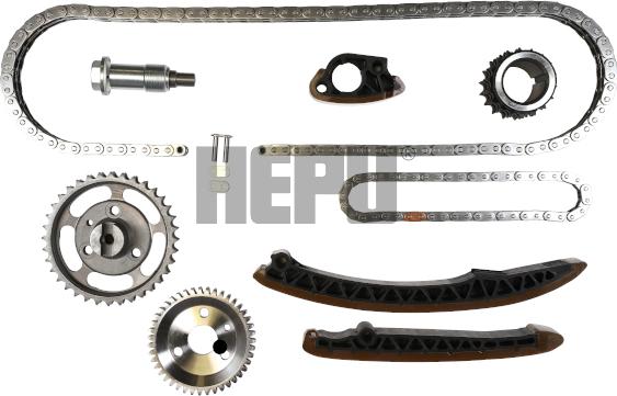 Hepu 21-0096 - Kit catena distribuzione autozon.pro