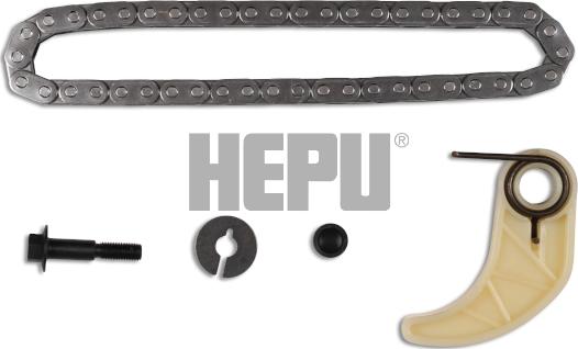 Hepu 21-0114 - Kit catene, Azionamento pompa olio autozon.pro