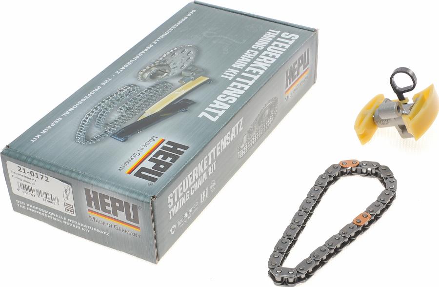 Hepu 21-0172 - Kit catena distribuzione autozon.pro