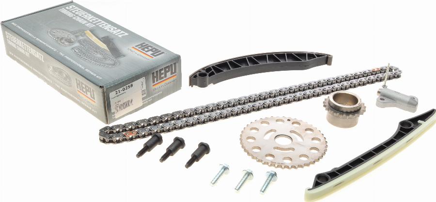 Hepu 21-0258 - Kit catena distribuzione autozon.pro