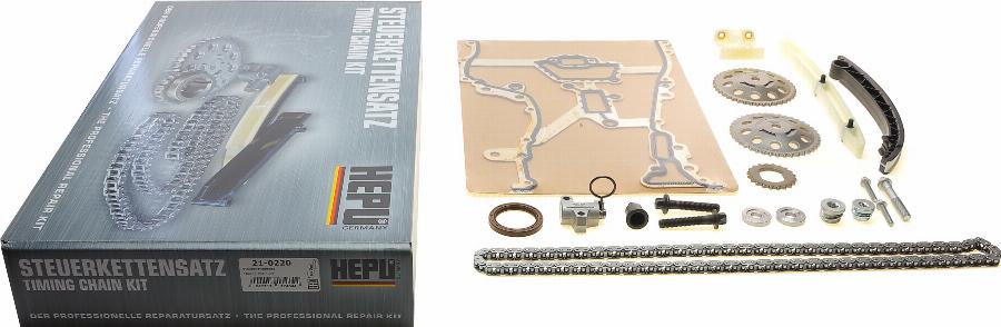 Hepu 21-0220 - Kit catena distribuzione autozon.pro