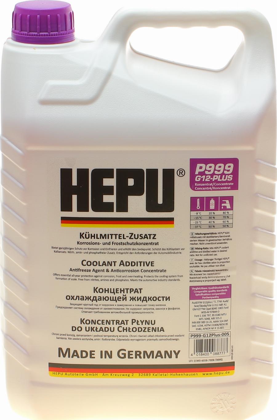 Hepu P999-G12PLUS-005 - Antigelo autozon.pro