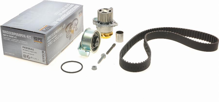 Hepu PK05541 - Pompa acqua + Kit cinghie dentate autozon.pro