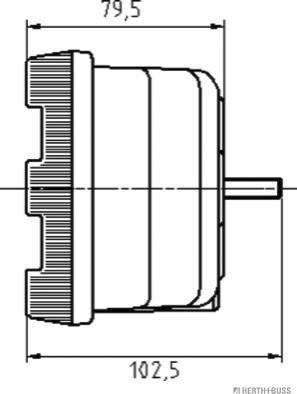 Herth+Buss Elparts 83830022 - Luce posteriore autozon.pro