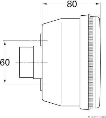 Herth+Buss Elparts 83830360 - Luce posteriore autozon.pro