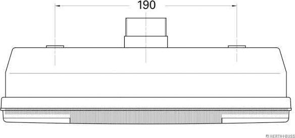 Herth+Buss Elparts 83830360 - Luce posteriore autozon.pro