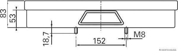 Herth+Buss Elparts 83840545 - Luce posteriore autozon.pro