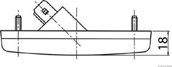 Herth+Buss Elparts 82710424 - Luce demarcazione laterale autozon.pro