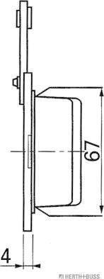 Herth+Buss Elparts 82710051 - Luce permietrale autozon.pro