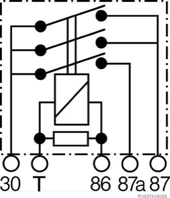 Herth+Buss Elparts 75614616 - Relè, Pompa carburante autozon.pro