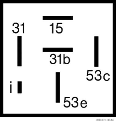 Herth+Buss Elparts 75614012 - Relè, Intervallo tergicristallo autozon.pro