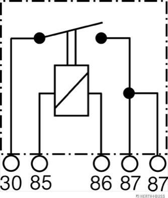 Herth+Buss Elparts 75613211 - Relè, Corrente di lavoro autozon.pro
