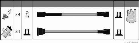 Herth+Buss Jakoparts J5390000 - Kit cavi accensione autozon.pro