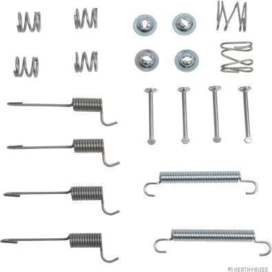 Herth+Buss Jakoparts J3560509 - Kit accessori, Ganasce freno autozon.pro