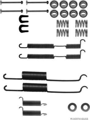 Herth+Buss Jakoparts J3560506 - Kit accessori, Ganasce freno autozon.pro