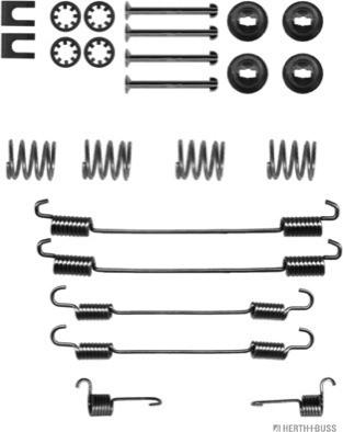 Herth+Buss Jakoparts J3561008 - Kit accessori, Ganasce freno autozon.pro