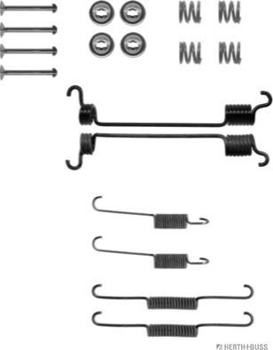 Herth+Buss Jakoparts J3561007 - Kit accessori, Ganasce freno autozon.pro