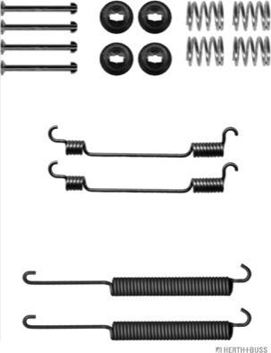 Herth+Buss Jakoparts J3561011 - Kit accessori, Ganasce freno autozon.pro