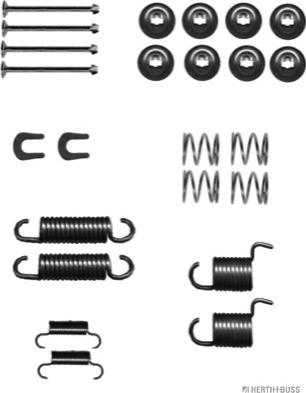 Herth+Buss Jakoparts J3562010 - Kit accessori, Ganasce freno autozon.pro