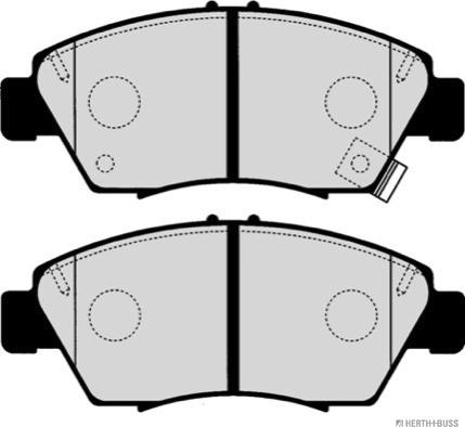 Herth+Buss Jakoparts J3604005 - Kit pastiglie freno, Freno a disco autozon.pro