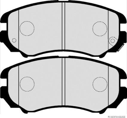 Herth+Buss Jakoparts J3600541 - Kit pastiglie freno, Freno a disco autozon.pro