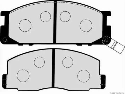 Herth+Buss Jakoparts J3602059 - Kit pastiglie freno, Freno a disco autozon.pro