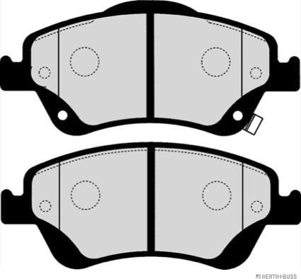 Herth+Buss Jakoparts J3602001 - Kit pastiglie freno, Freno a disco autozon.pro