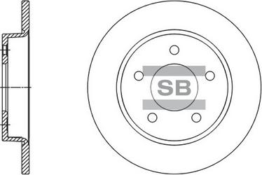 Hi-Q SD4419 - Discofreno autozon.pro