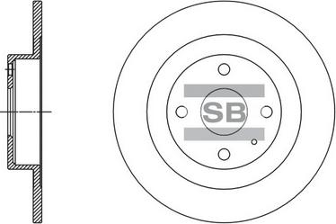 Hi-Q SD4415 - Discofreno autozon.pro