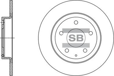 Hi-Q SD4423 - Discofreno autozon.pro