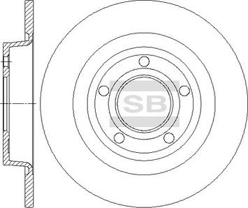 Hi-Q SD4427 - Discofreno autozon.pro