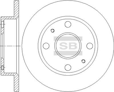 Hi-Q SD4636 - Discofreno autozon.pro