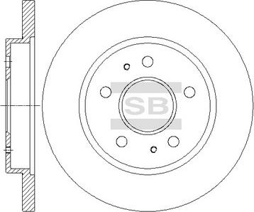 Hi-Q SD4622 - Discofreno autozon.pro