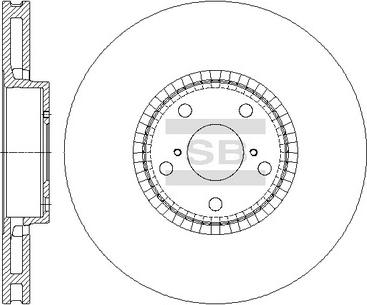 Hi-Q SD4068 - Discofreno autozon.pro