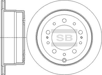 Hi-Q SD4036 - Discofreno autozon.pro