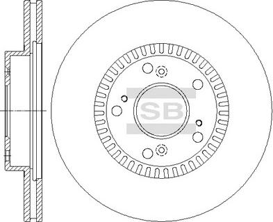 Brembo 09A45510 - Discofreno autozon.pro