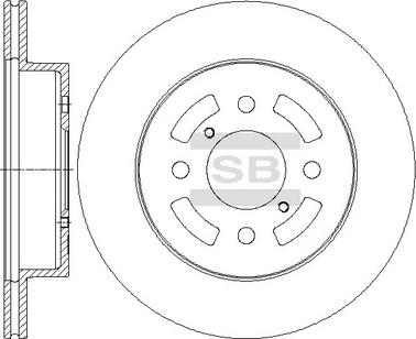 Hi-Q SD4807 - Discofreno autozon.pro