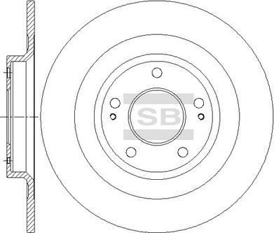 Hi-Q SD4344 - Discofreno autozon.pro