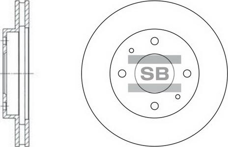 Hi-Q SD4302 - Discofreno autozon.pro