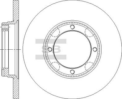 Hi-Q SD4339 - Discofreno autozon.pro