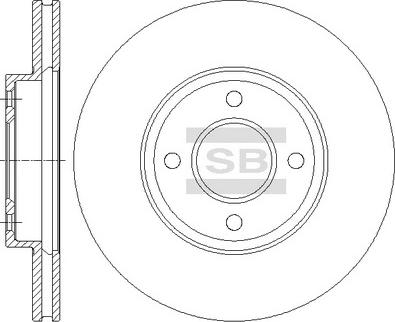 Hi-Q SD4235 - Discofreno autozon.pro