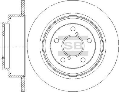 Hi-Q SD4707 - Discofreno autozon.pro