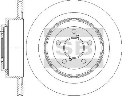 Hi-Q SD4713 - Discofreno autozon.pro