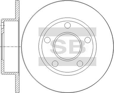 Hi-Q SD5446 - Discofreno autozon.pro