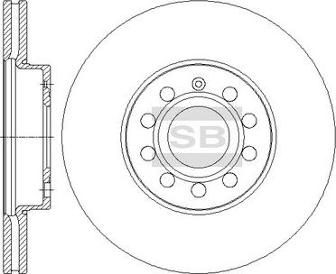 Hi-Q SD5405 - Discofreno autozon.pro