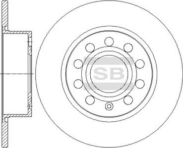 Hi-Q SD5406 - Discofreno autozon.pro